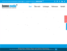 Tablet Screenshot of bosse-media.de